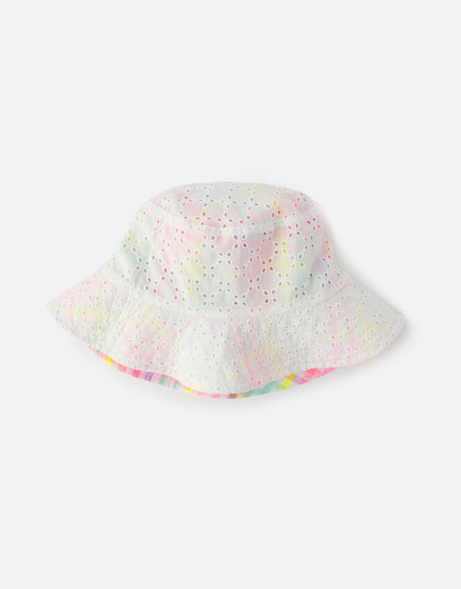 Check Reversible Hat , Multi (BRIGHTS-MULTI), large