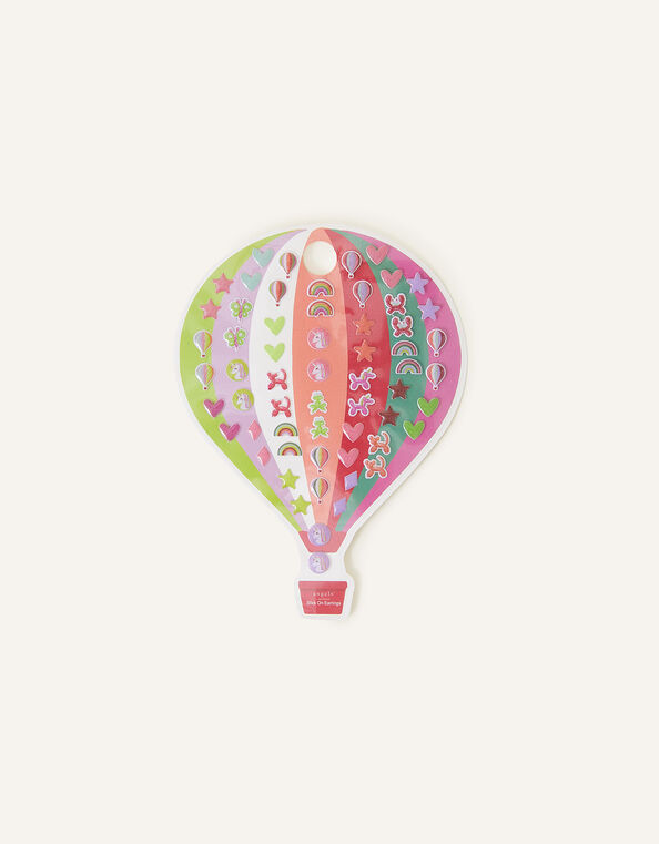 Girls Balloon Stick-On Earrings, , large
