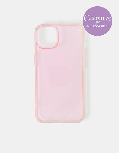 Plain iPhone 13/14 Phone Case, Pink (PINK), large