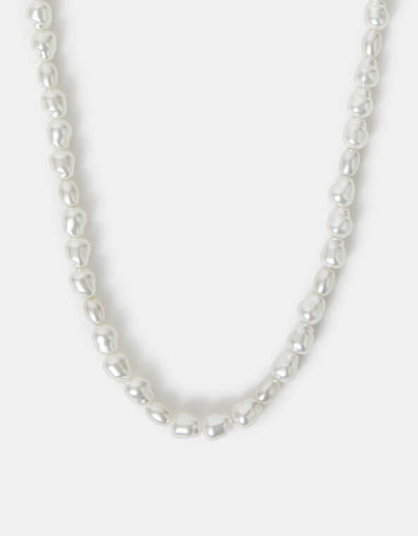 Pearl Beaded Necklace, , large