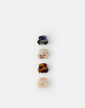 Mini Oval Resin Claw Clips 4 Pack, , large