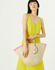 Beachcomber Straw Basket Bag, , large