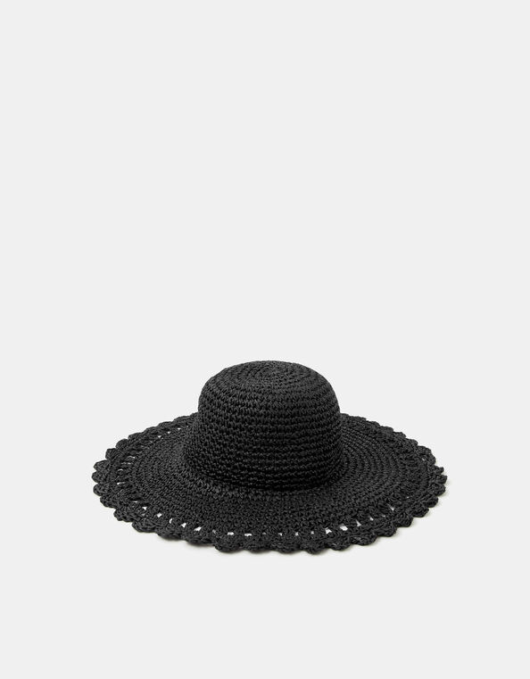 Crochet Floppy Hat, , large