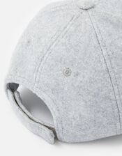 Super-Soft Marl Baseball Cap, Grey (LIGHT GREY), large