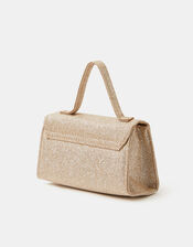 Girls Sparkle Bow Handbag, , large