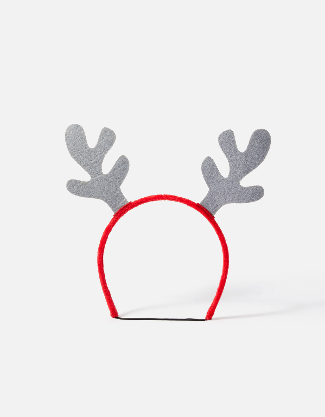 White reindeer top antlers headband