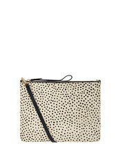 Carmela Leather Polka Dot Bag, , large