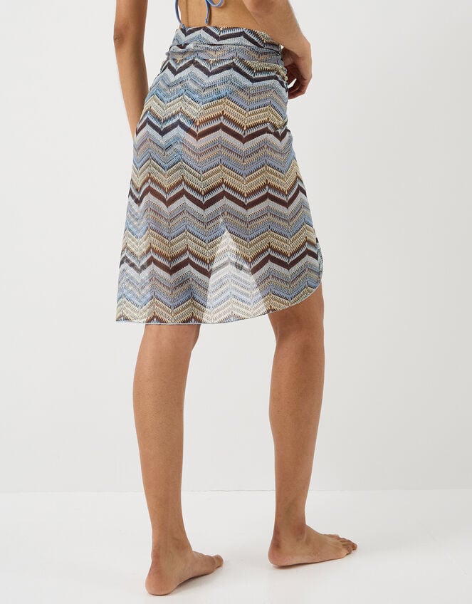 Zig Zag Crochet Sarong, , large