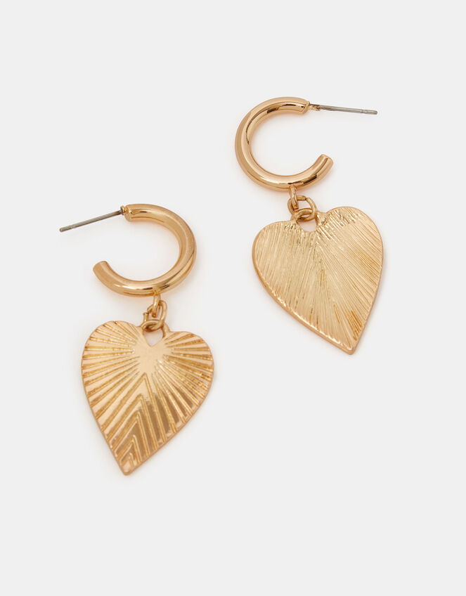 Sacred Heart Drop Earrings, , large