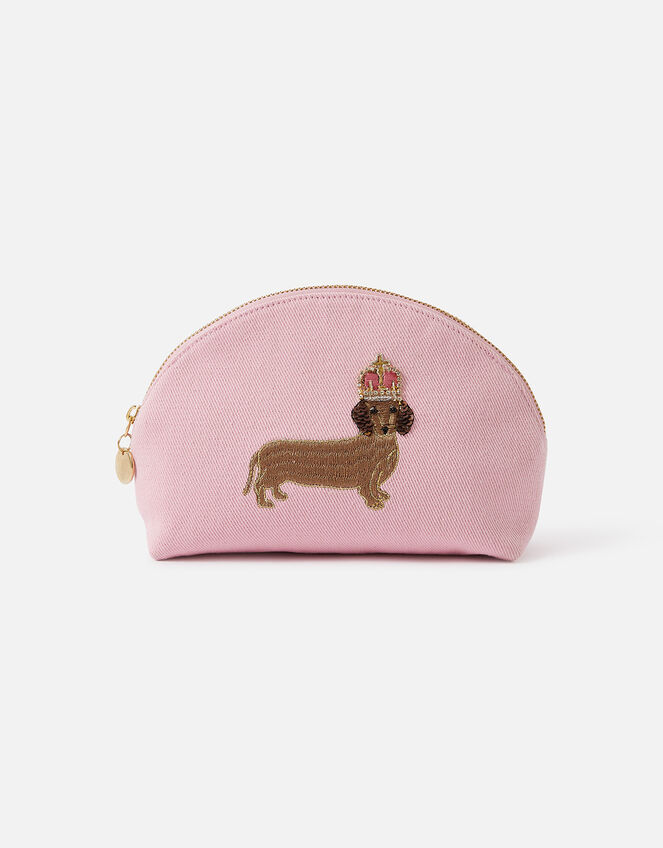 London Sausage Dog Curve Washbag, , large