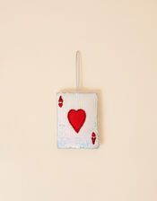 Ace of Hearts Christmas Decoration, , large
