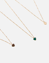 14ct Gold-Plated Birthstone Necklace, Gold (GOLD), large