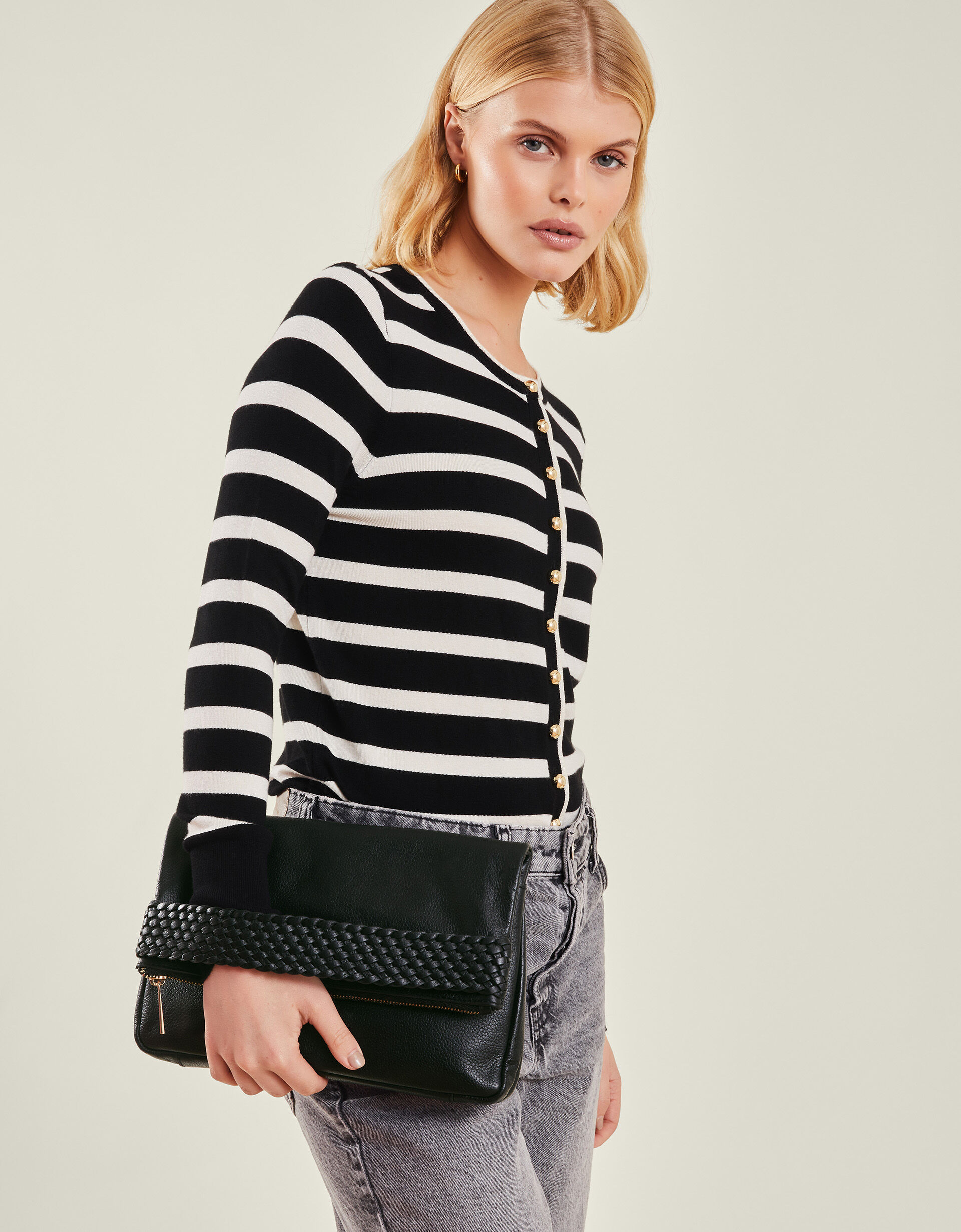 Weave clutch bag best sale