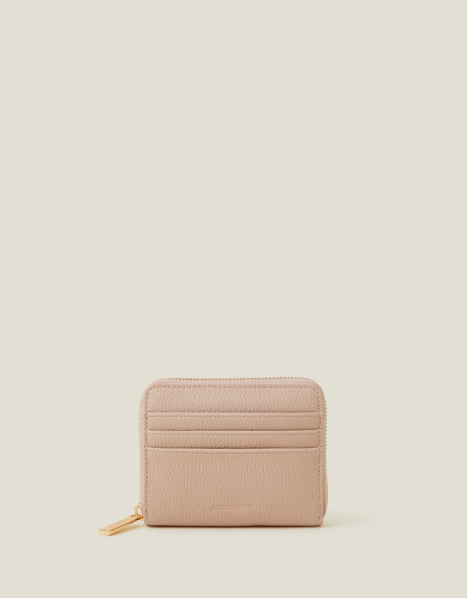 Pink zip around purse shop