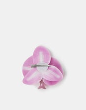 Orchid Flower Hair Clip, , large