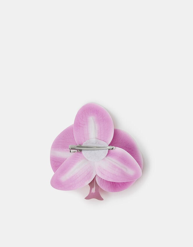 Orchid Flower Hair Clip, , large