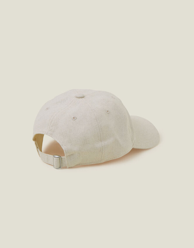 Twill Baseball Cap, Natural (NATURAL), large