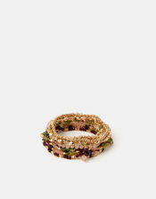10-Pack Beaded Stretch Bracelets, , large
