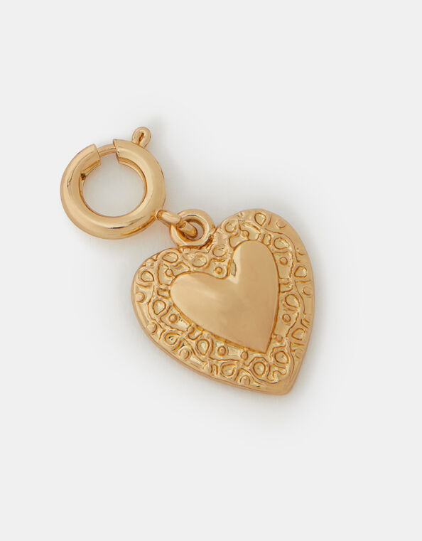 Deco Heart Jewellery Charm, , large