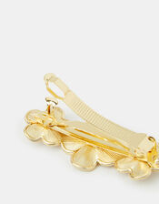 Pearl Flower Hair Barrette Hair Clip, , large