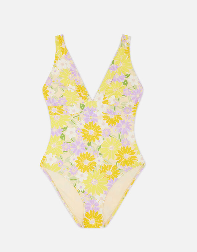 Lexi Sunflower Swimsuit, Yellow (YELLOW), large