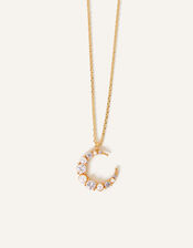 14ct Gold-Plated Celestial Sparkle Necklace , , large