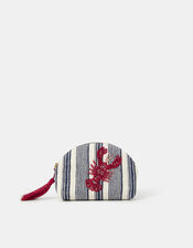 Lobster Beaded Coin Purse, , large