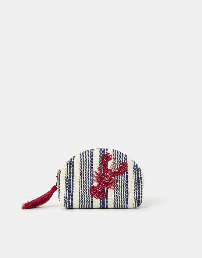 Lobster Beaded Coin Purse, , large