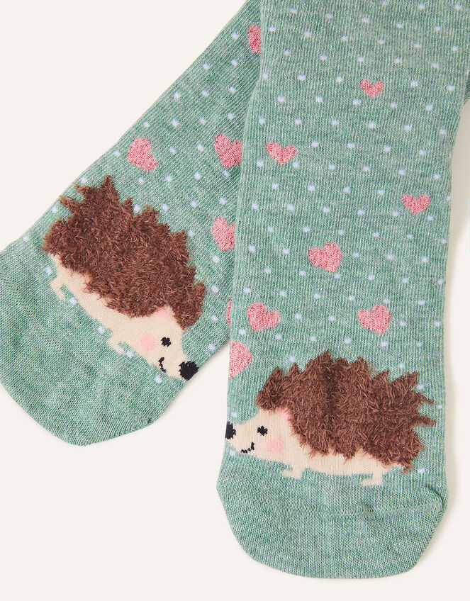 Hedgehog Print Socks, , large