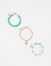 Turquoise Bracelet Set, , large