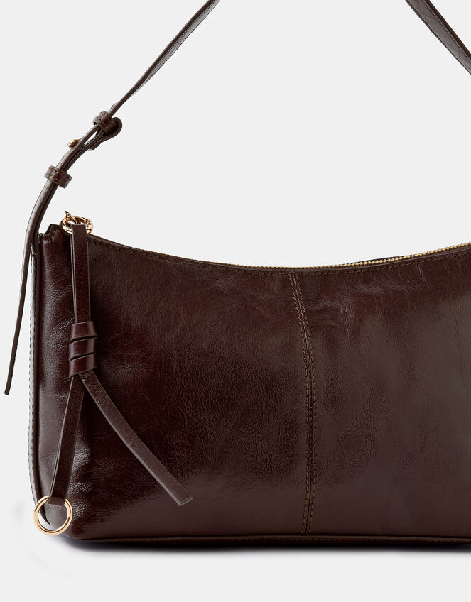 Patent Leather Shoulder Bag, , large