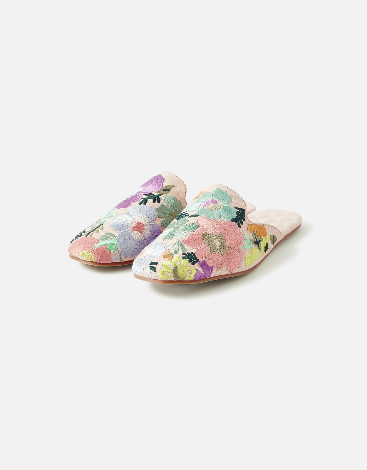Hampton Floral Slippers Multi