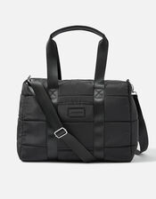 Becki Gym Bag with Recycled Polyester, Black (BLACK), large