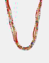 3-Pack Skinny Beaded Necklaces, , large