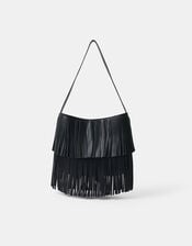 Fringe Shoulder Bag, , large