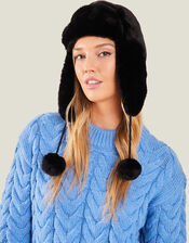 Faux Fur Trapper Hat, , large