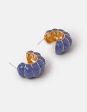 Ribbed Chunky Hoop, , large