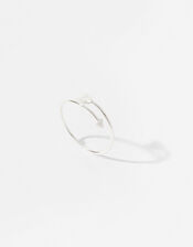 Sterling Silver Arrow Ring, Silver (ST SILVER), large