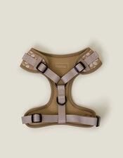 Cocopup London Floral Dog Adjustable Neck Harness Natural, Natural (NATURAL), large