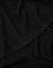 Grace Super-Soft Blanket Scarf, Black (BLACK), large