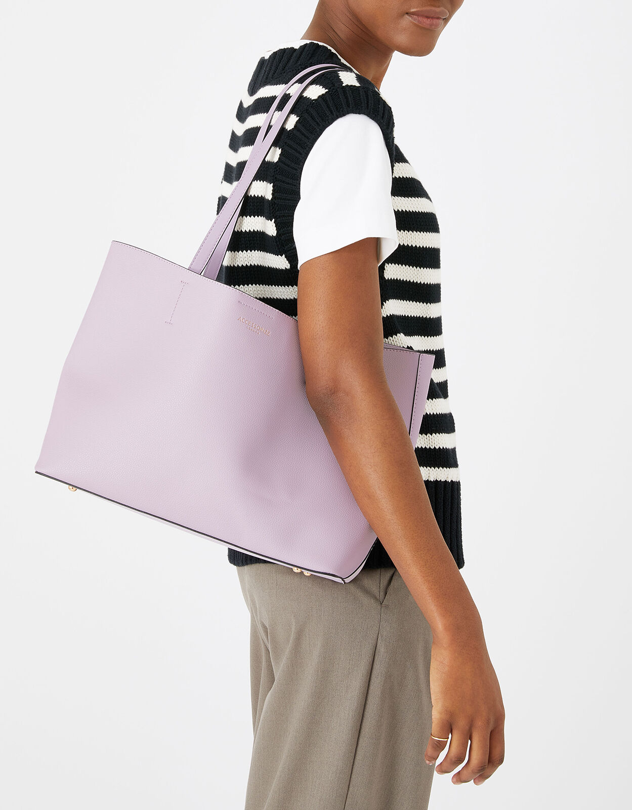 Accessorize purple bag outlet