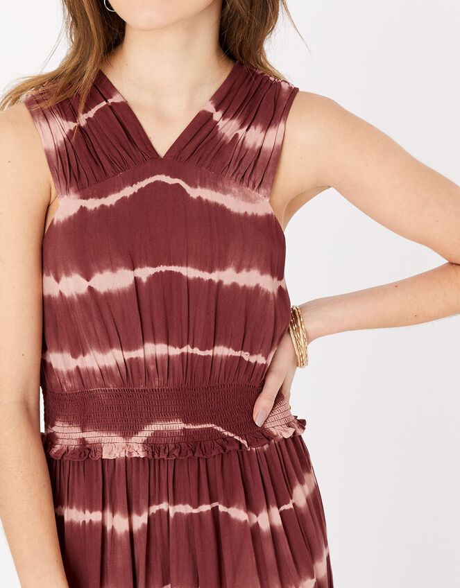 Tie Dye Maxi Dress, Multi (DARKS-MULTI), large