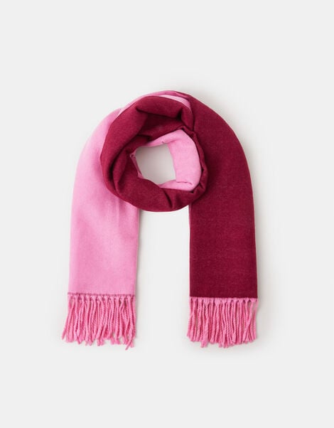 Two Tone Blanket Scarf, , large