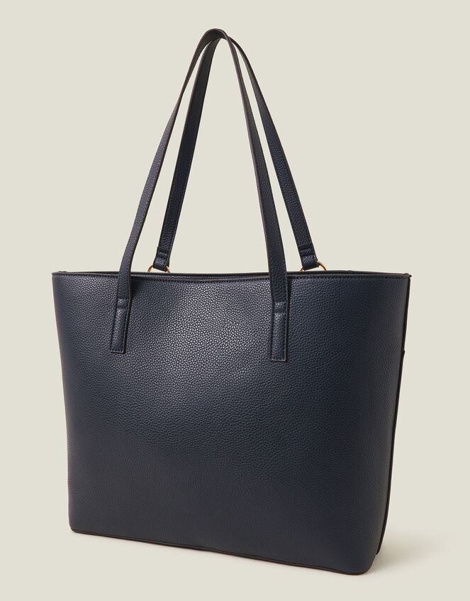 Colour Block Tote Bag, , large