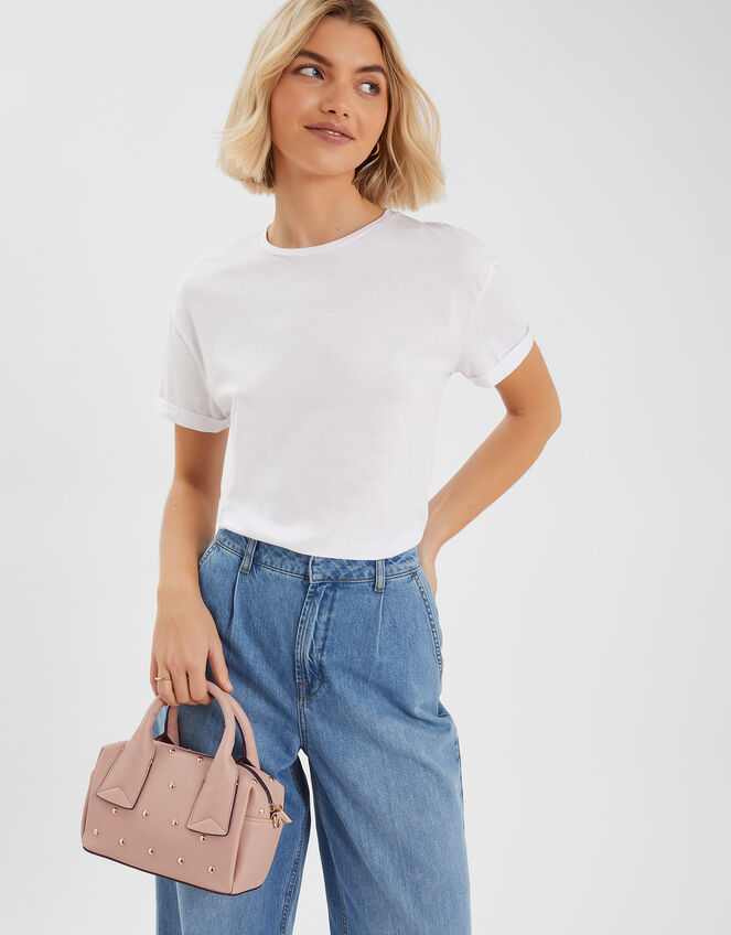 Mini Stud Handbag, , large