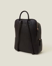 Smart Zip Around Backpack, Black (BLACK), large