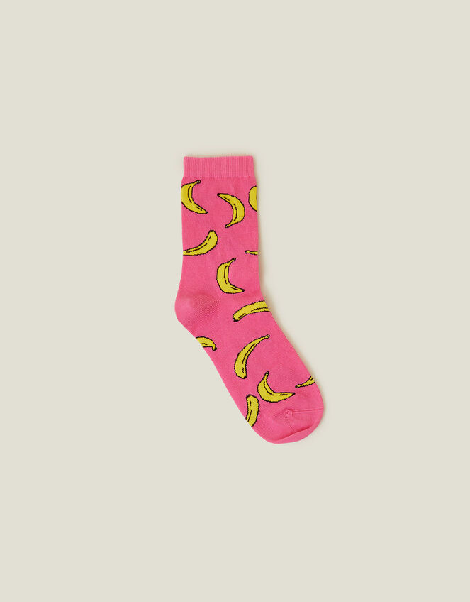 2-Pack Forest Animal Trainer Socks, Pink (PINK), large