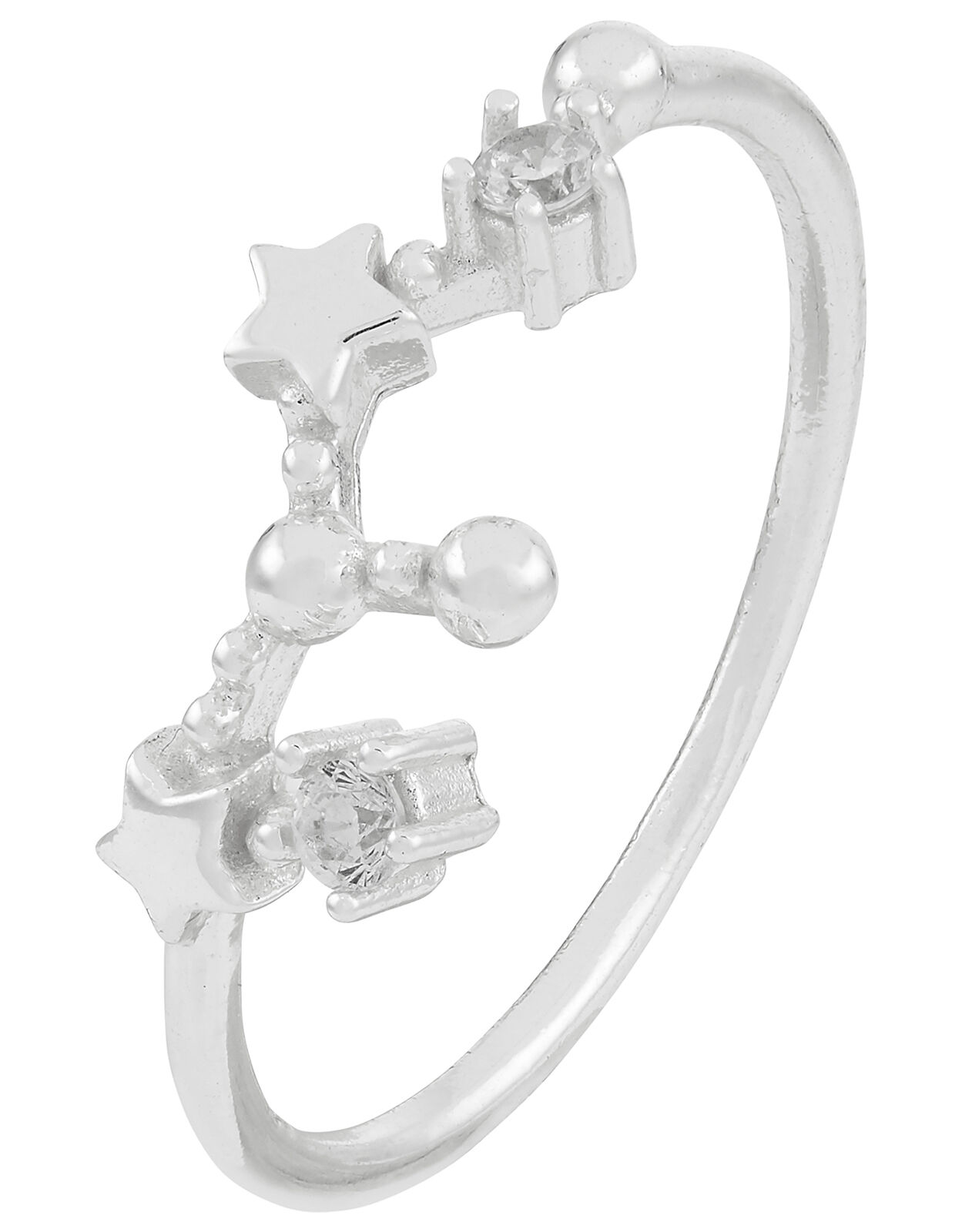 Constellation ring sterling silver sales