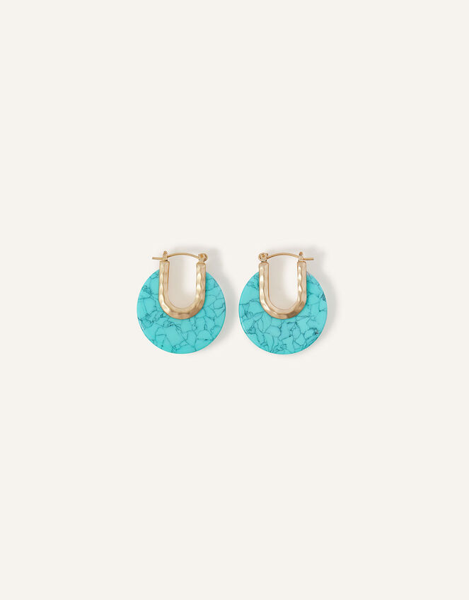Resin Circle Earrings, , large