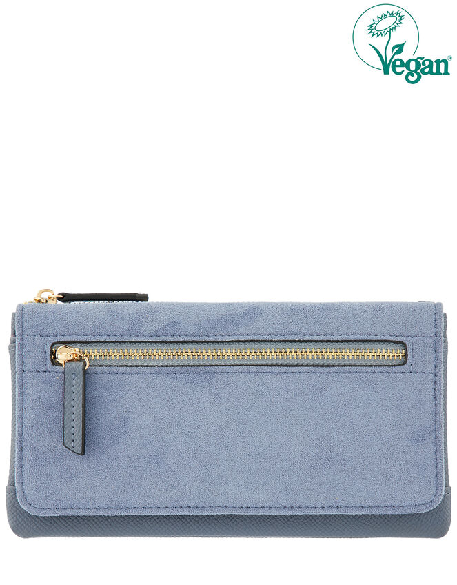 Appleton Vegan Wallet, Blue (BLUE), large